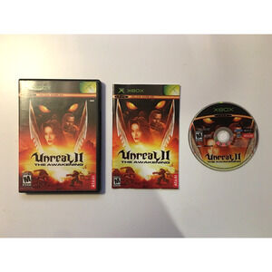 Unreal II The Awakening (Microsoft Xbox Original, 2004) Atari - CIB Complete